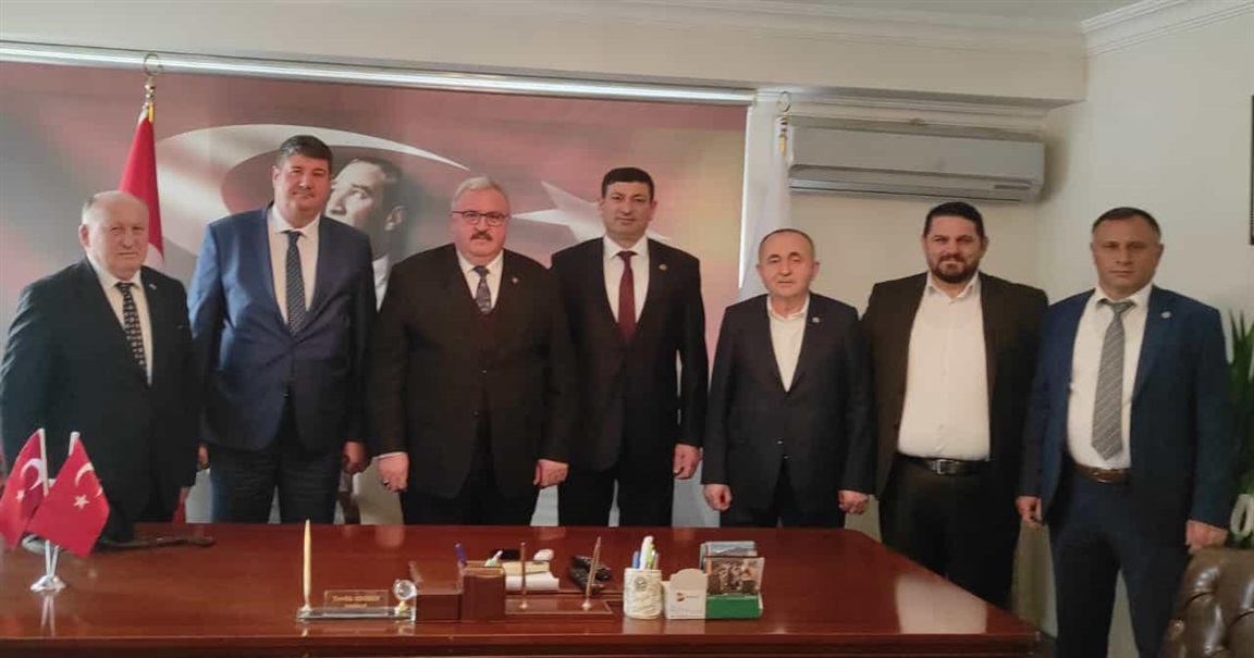 Tekirdağ Ziraat Odaları Başkanları, Türkiye Süt Üreticileri Merkez Birliği Yönetim Kurulu Başkanı Tevfik Keskin ve Yönetimini ziyaret etti.
